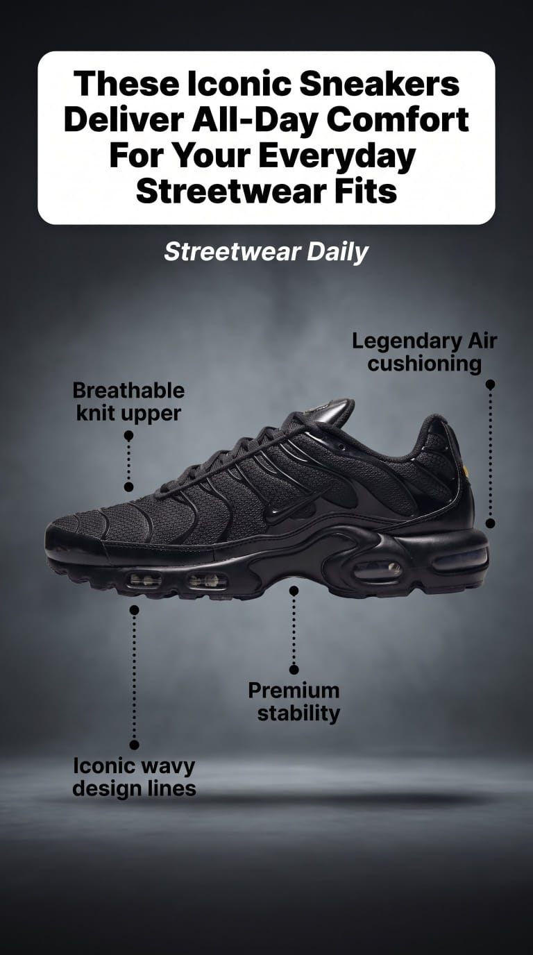 Air Max Plus Sneakers - Black