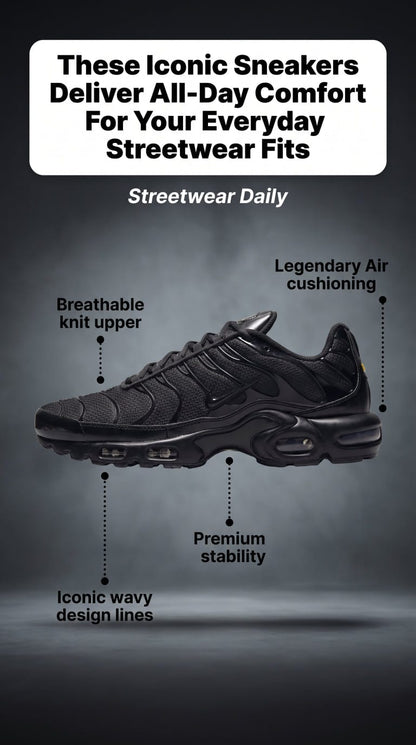 Air Max Plus Sneakers - Black