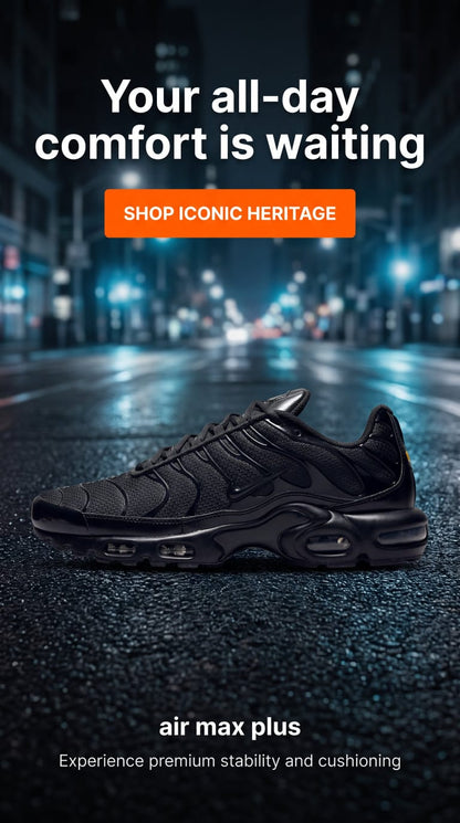 Air Max Plus Sneakers - Black