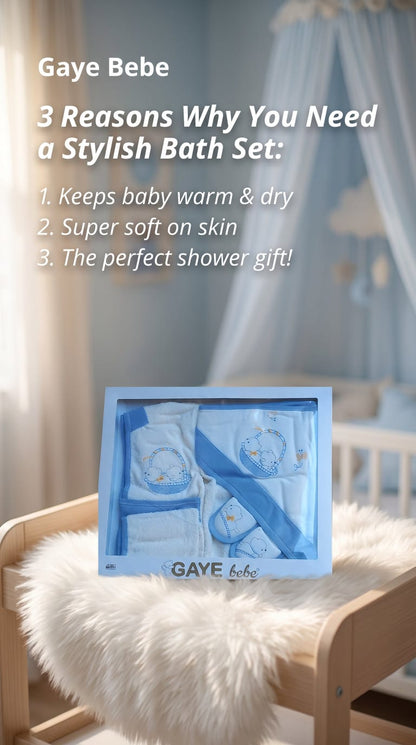 Stylish New Born Bath Set (Babies)