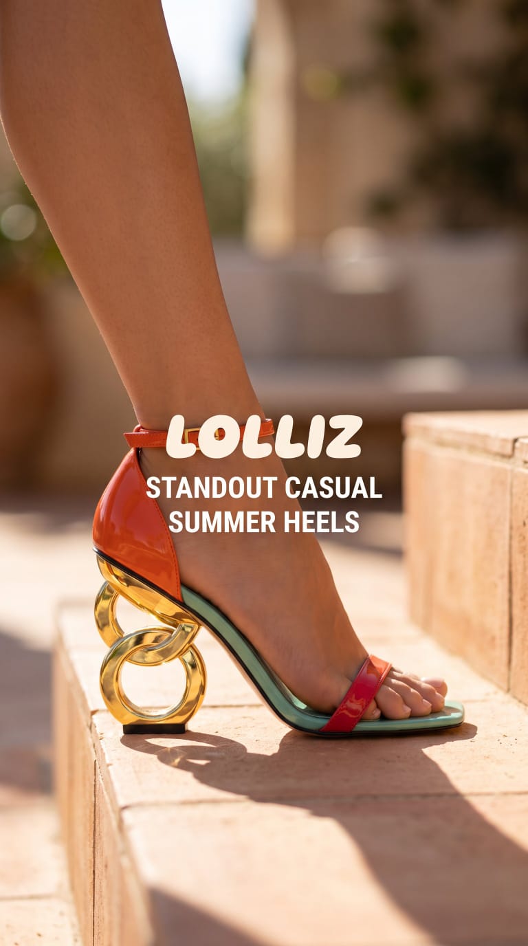 Lolliz Golden Heels