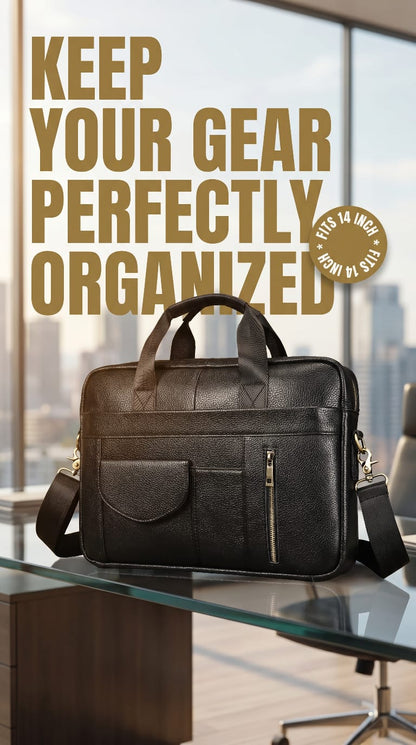 Macey  Laptop Bag (Black)