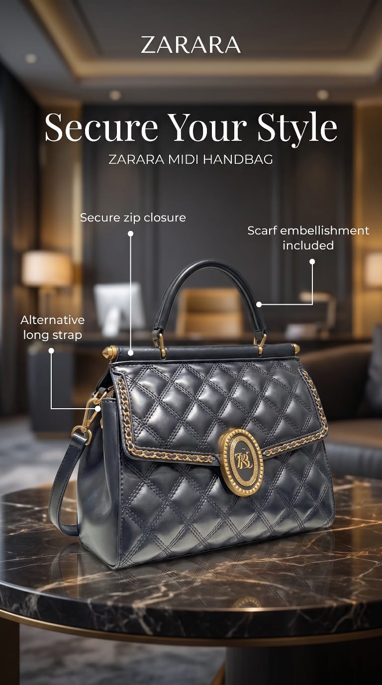Zarara Midi Handbag