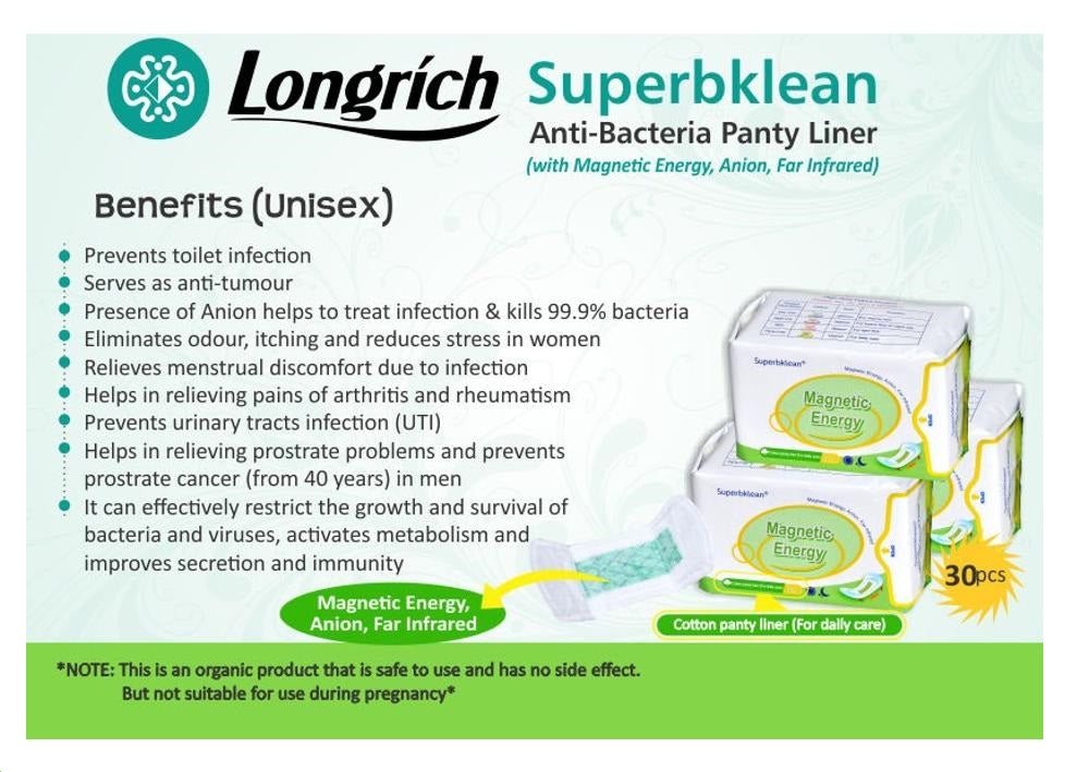 Longrich panty liners - Set of 3