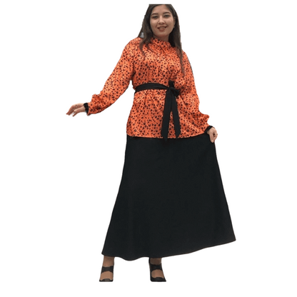 Maema Top & Maxi Skirt set