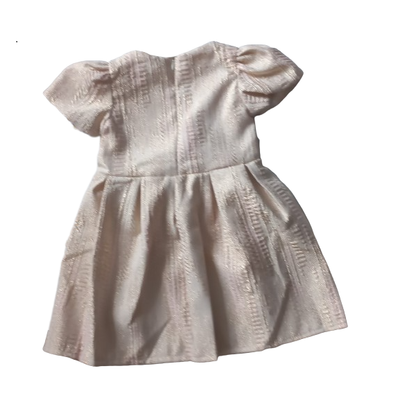 Girls Damask Floral Dress