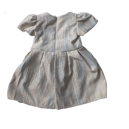 Girls Damask Floral Dress