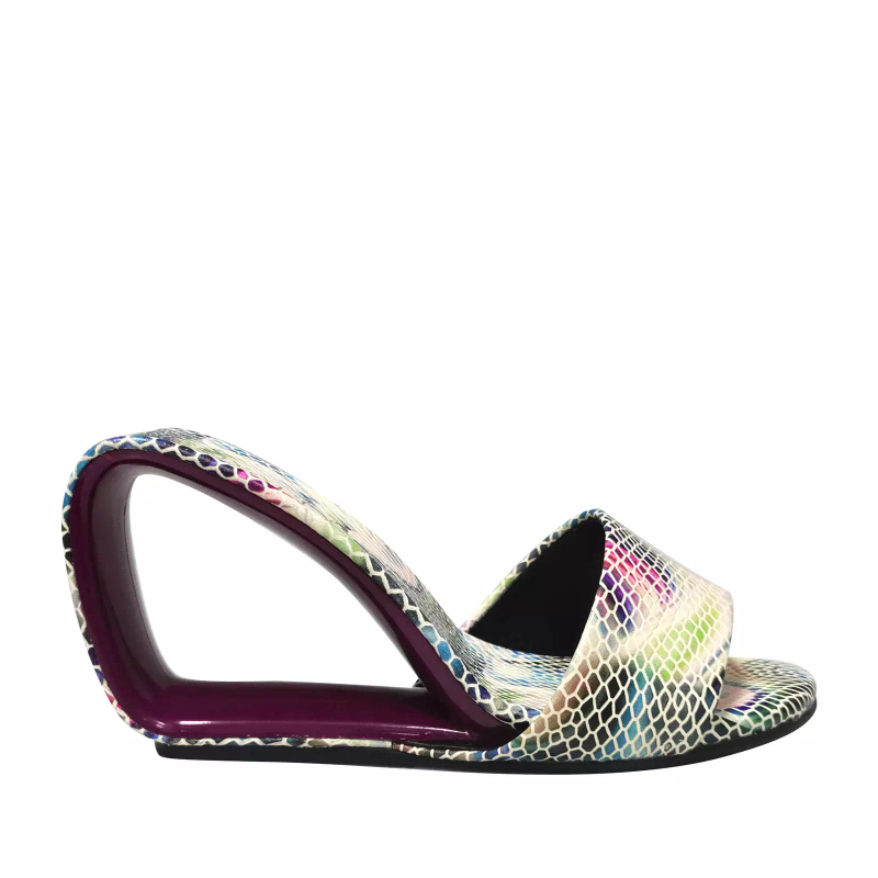Royalty Eve Unusual Heels - Multiprints