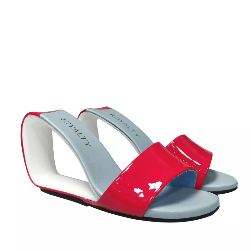 Royalty Eve Unusual Heels - Red