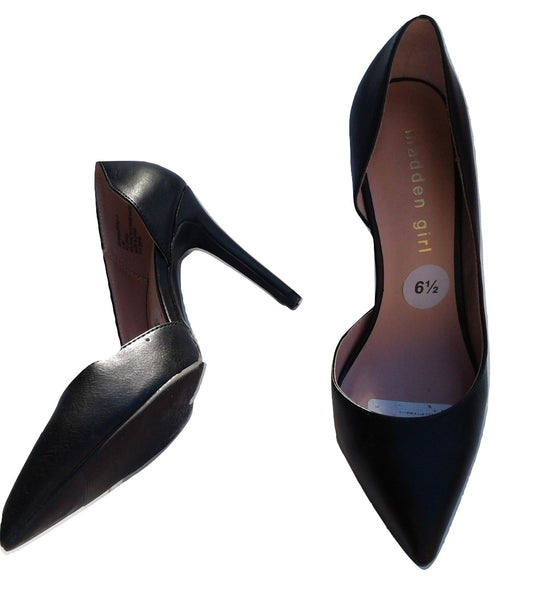 Madden Girl -Black Court Shoes