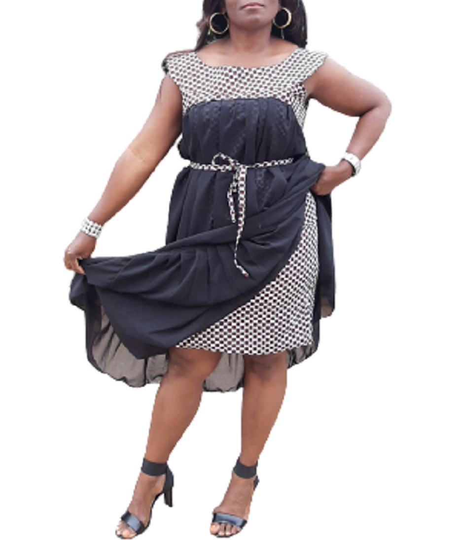 Buhle 2-in-1 Maxi Ankara Dress
