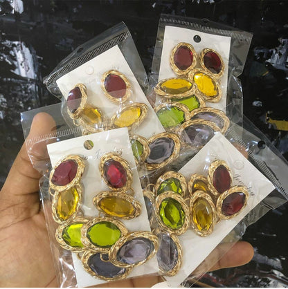 Sassy Multicolour Dangling Earring