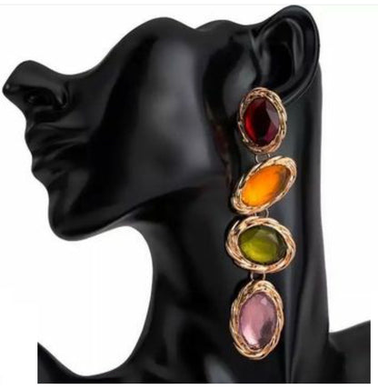 Sassy Multicolour Dangling Earring