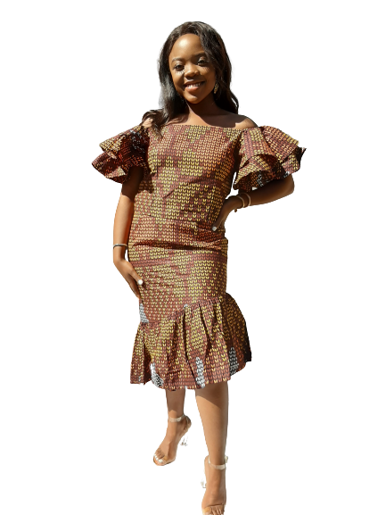 Lumka Crop Top & Skirt
