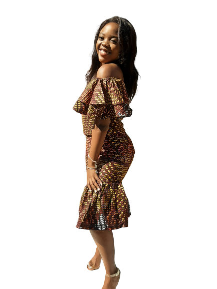 Lumka Crop Top & Skirt