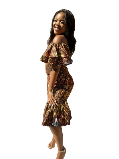 Lumka Crop Top & Skirt