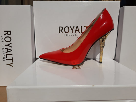 Eiffel Tower Heel - Pumps - Red