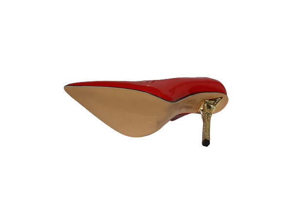 Eiffel Tower Heel - Pumps - Red