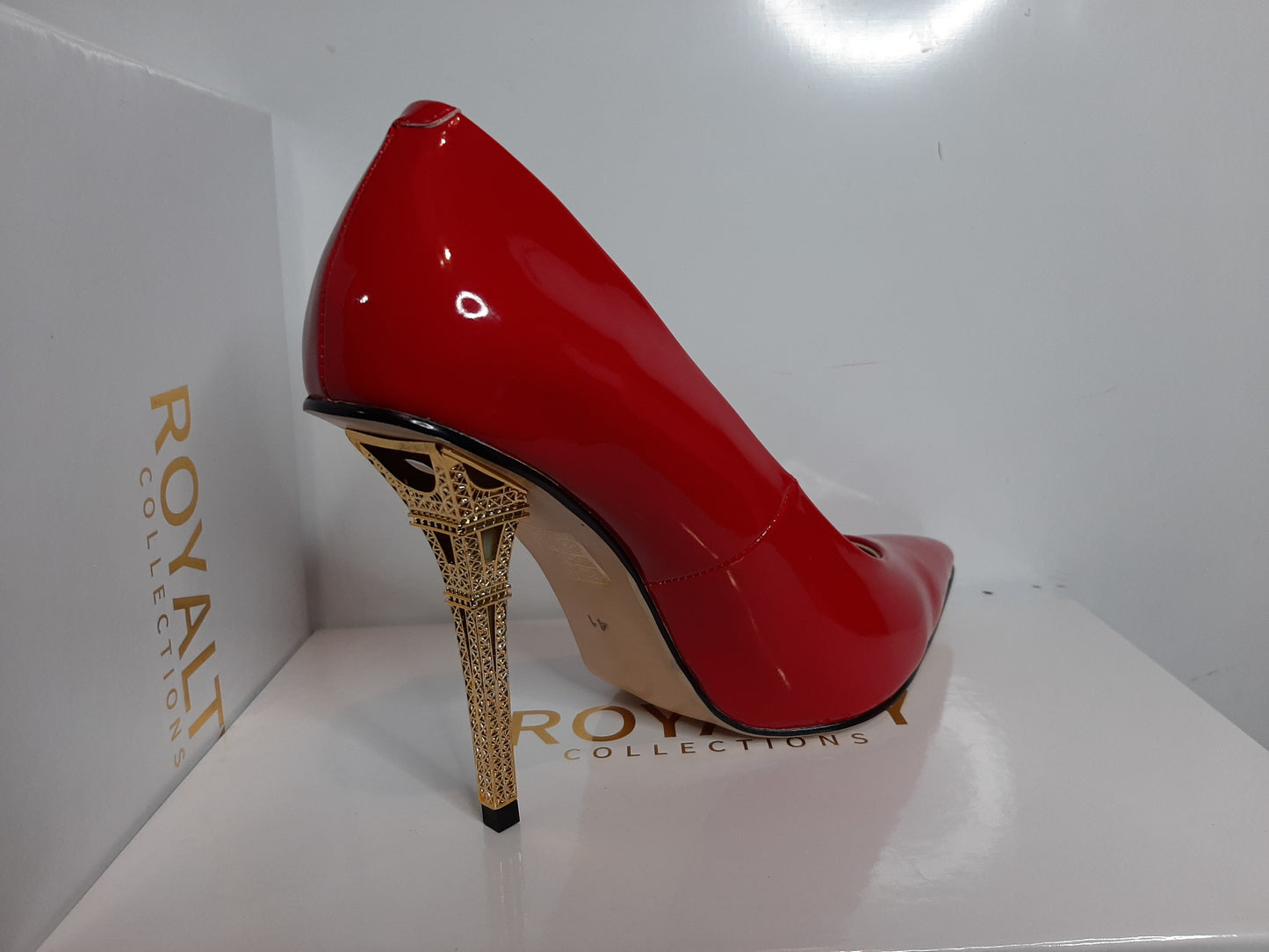 Eiffel Tower Heel - Pumps - Red