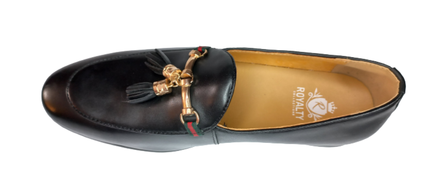 Goldberg Tassels Men's Shoes - Black