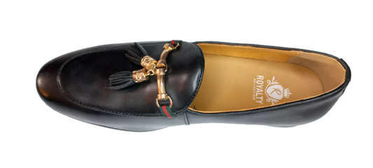 Goldberg Tassels Men's Shoes - Black