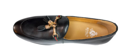 Goldberg Tassels Men's Shoes - Black