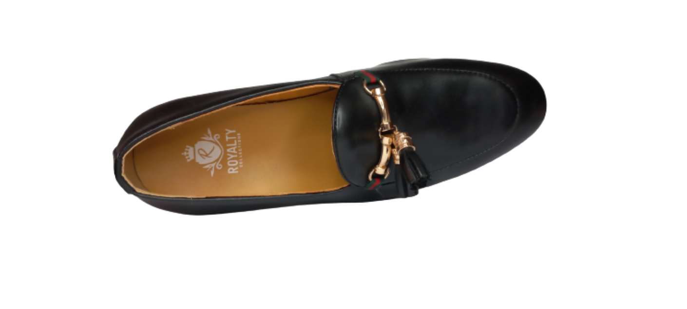 Goldberg Tassels Men's Shoes - Black