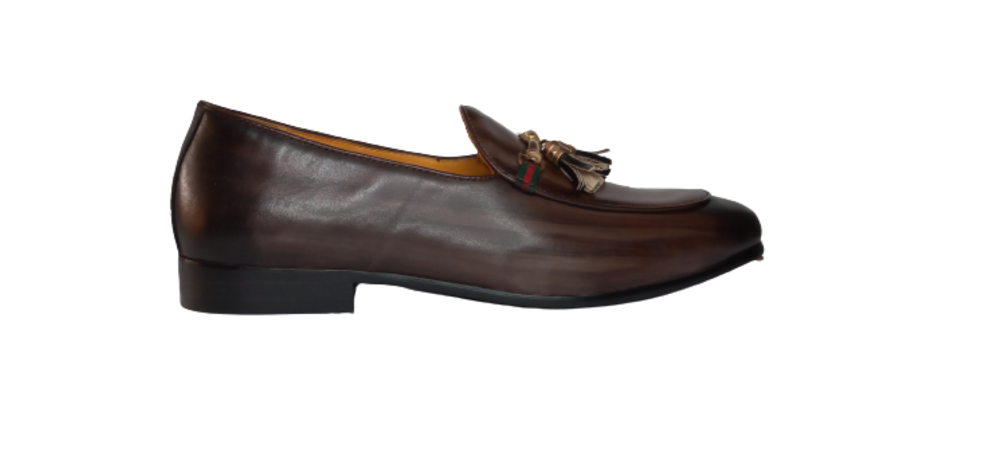 Goldberg Tassels Men's Shoes - Brown