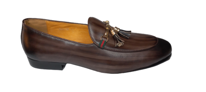 Goldberg Tassels Men's Shoes - Brown
