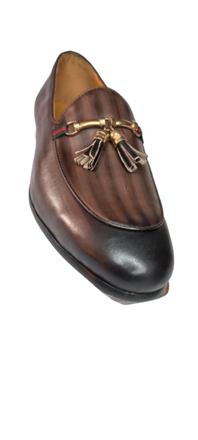 Goldberg Tassels Men's Shoes - Brown