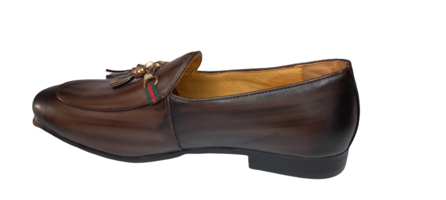 Goldberg Tassels Men's Shoes - Brown