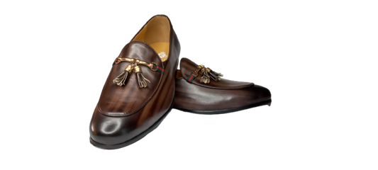 Goldberg Tassels Men's Shoes - Brown