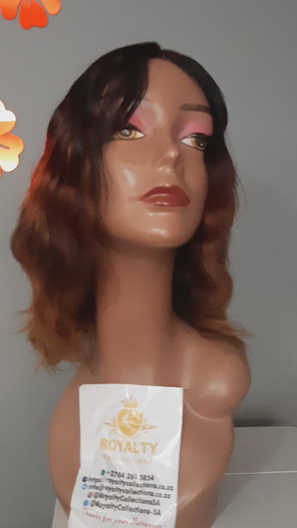Two Toned Lace Wig - 12 inches