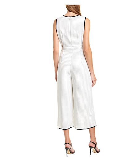 Jessica Howard Ivory & Black Jumpsuit