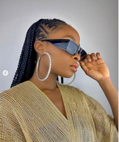 Cubex Diamante Hoop Earrings (Set of 3)