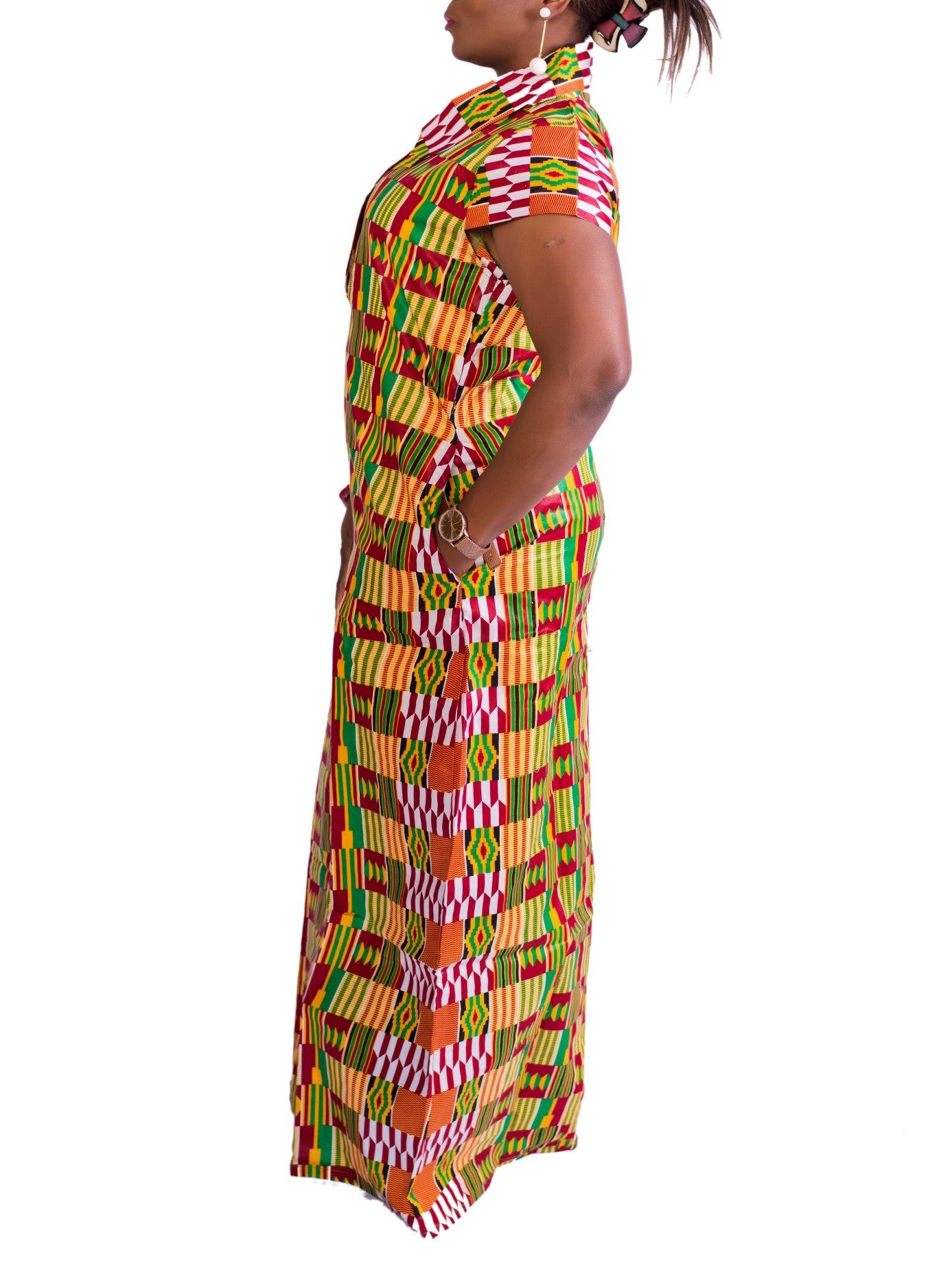 Kente katrina Maxi Dress