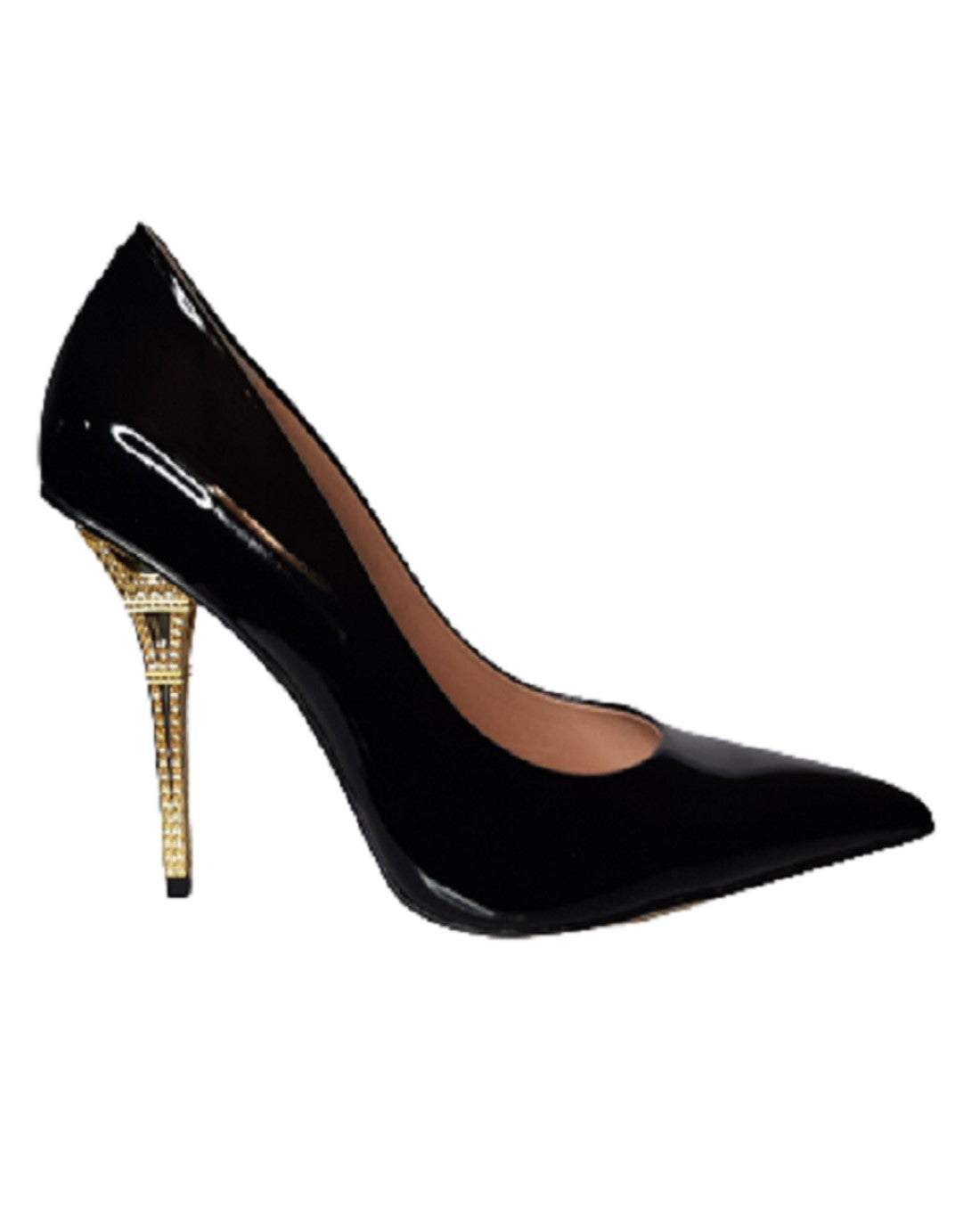 Eiffel Tower Heel - Pumps - Black