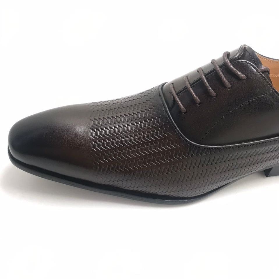 Ikey Men's Formal Shoes - Coffee