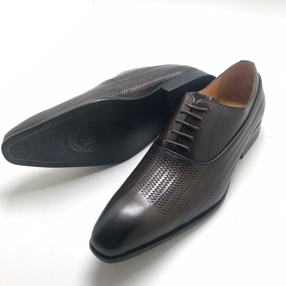 Ikey Men's Formal Shoes - Coffee
