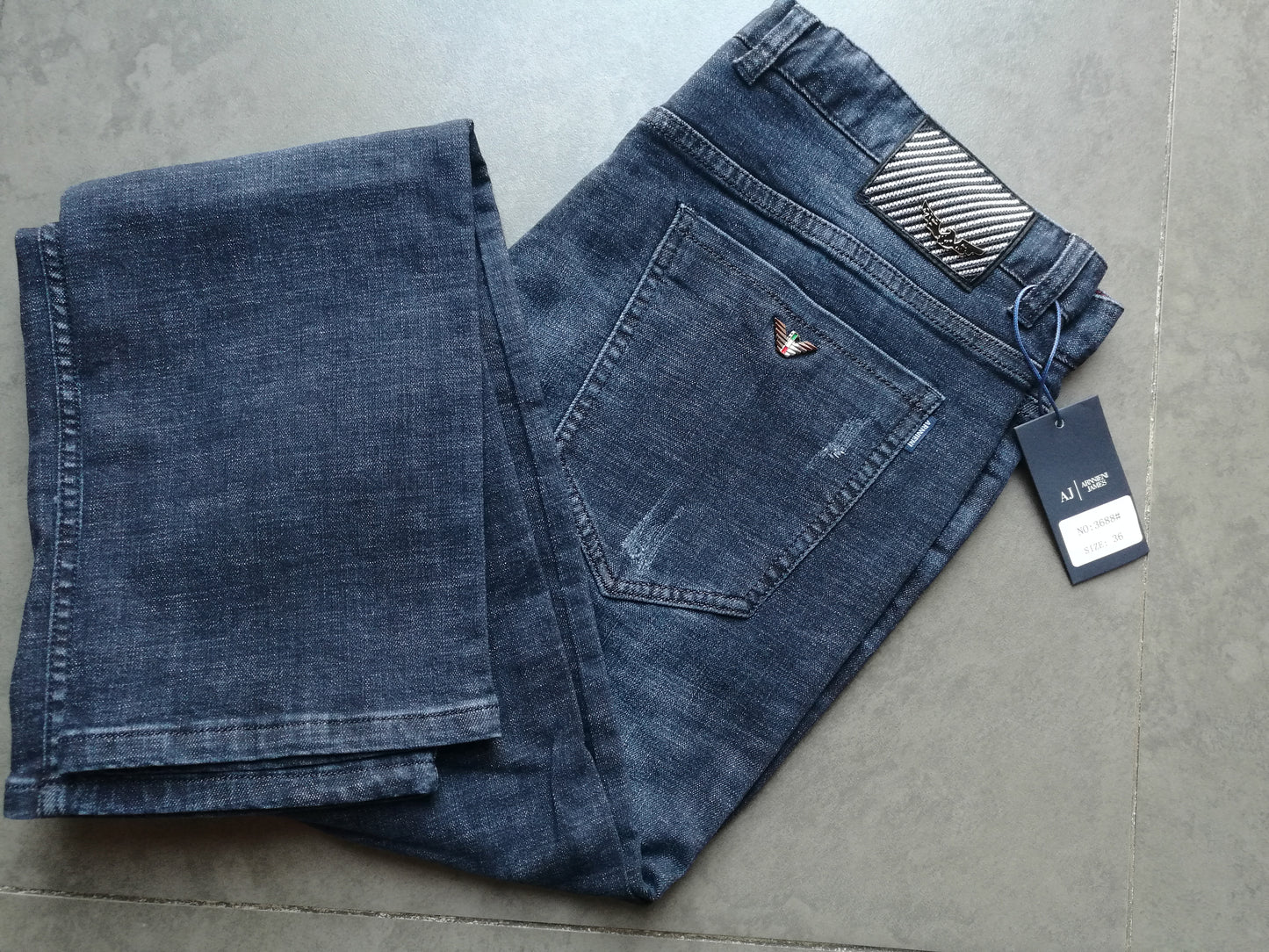 Arnnieni James Designer Black Jeans