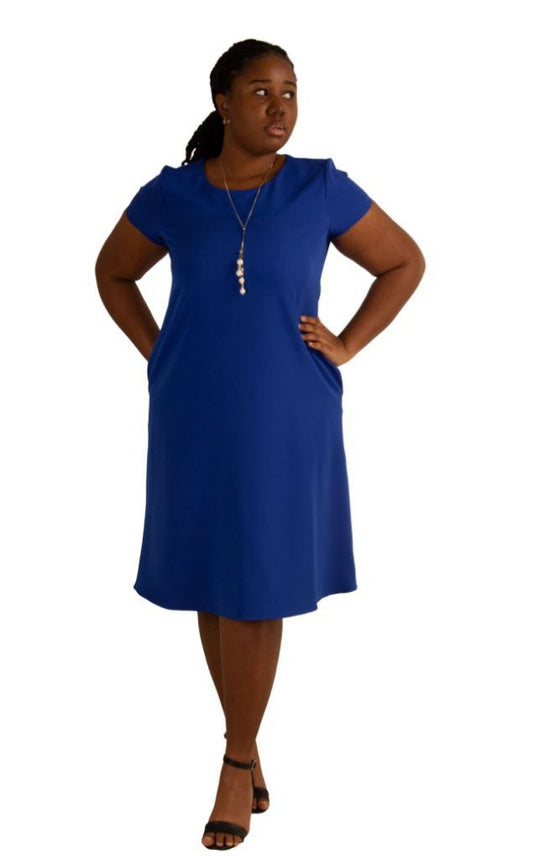 Clara Dress - Blue