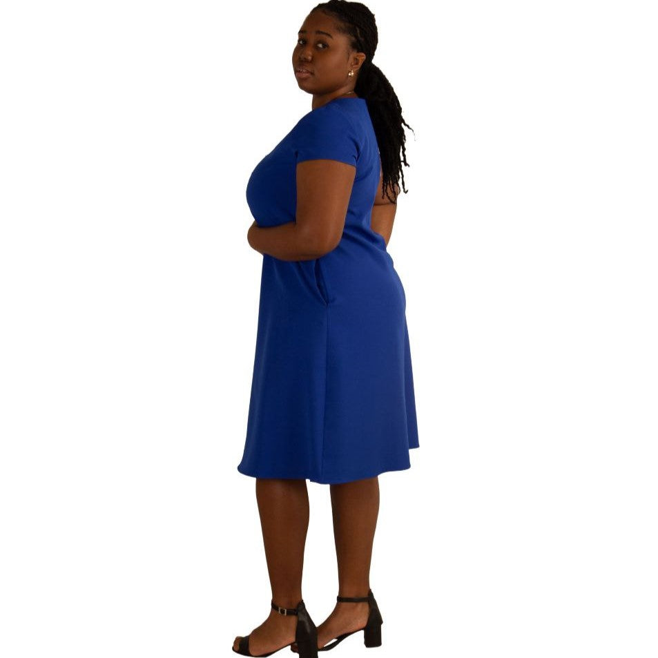 Clara Dress - Blue
