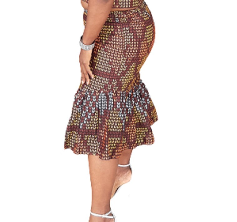 Lumka Crop Top & Skirt