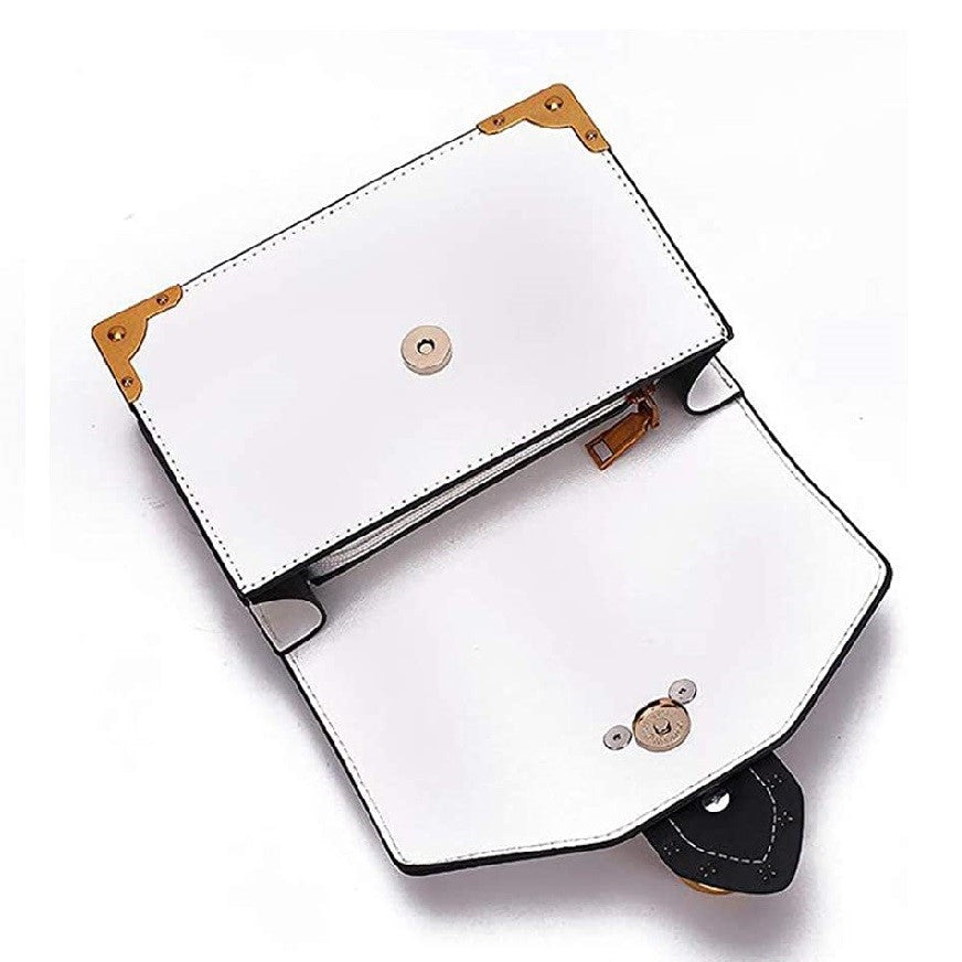 Luscious Lion Head Crossbody Bag