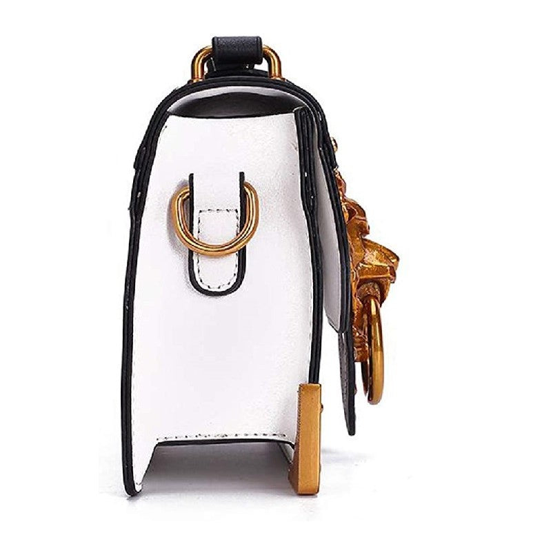 Luscious Lion Head Crossbody Bag