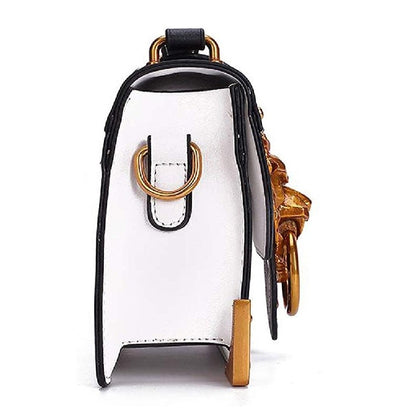 Luscious Lion Head Crossbody Bag