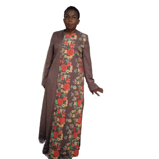 Floral Bing Maxi Dress - Turkey Dress