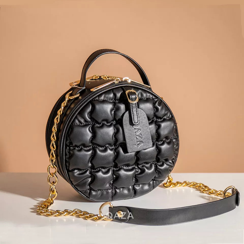 Toktok Small Round Bag Portable Crossbody Bag Wild Shoulder Bag