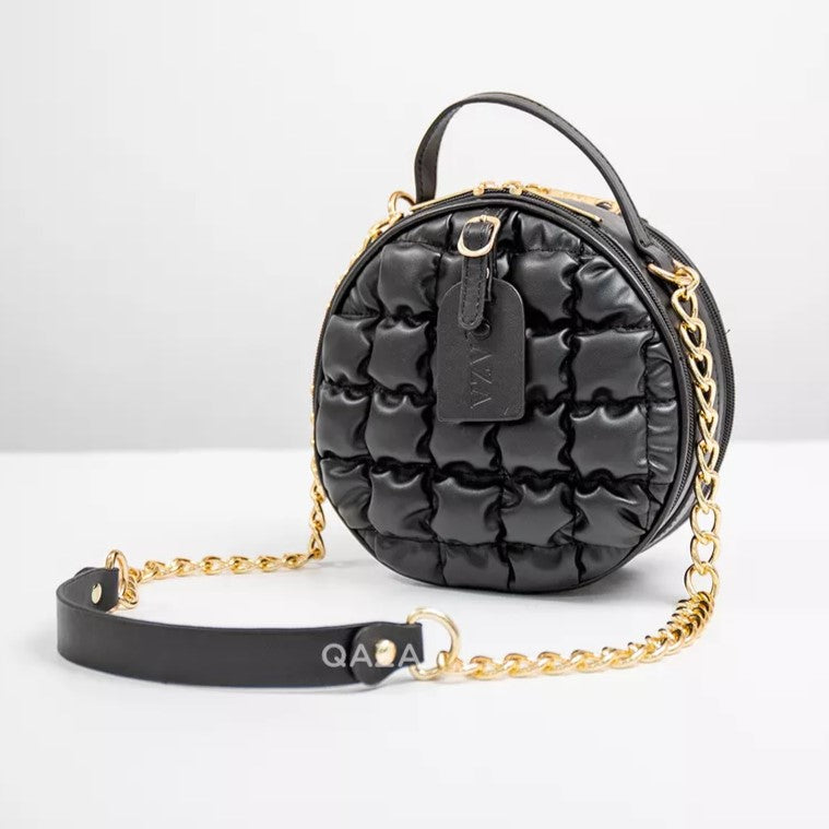Toktok Small Round Bag Portable Crossbody Bag Wild Shoulder Bag