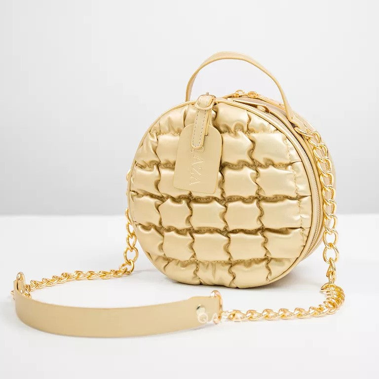 Toktok Small Round Bag Portable Crossbody Bag Wild Shoulder Bag